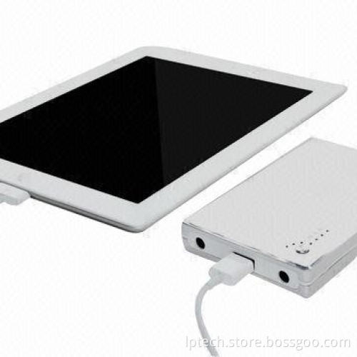 Recyclable power supply, 10,000mAh high capacity for iPad emergency power supply